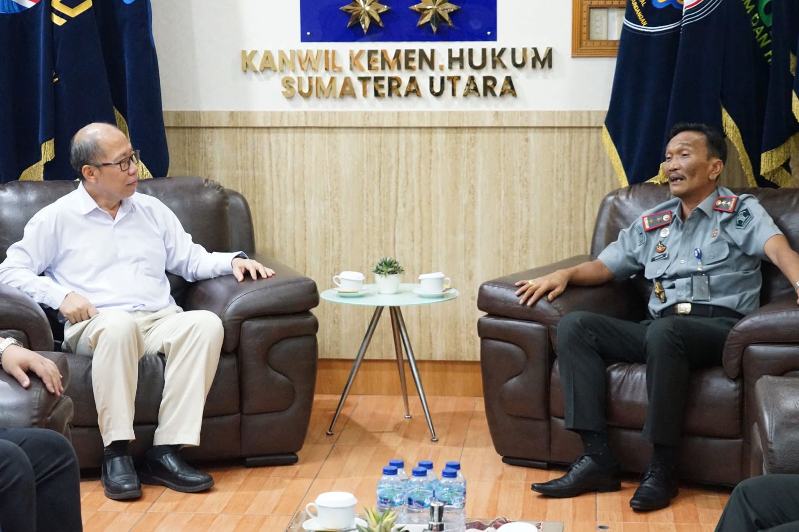 Kanwil Kemenkum Sumut Terima Kunjungan Audiensi Dewan Pimpinan Provinsi Asosiasi Pengusaha Indonesia (DPP APINDO) Sumatera Utara