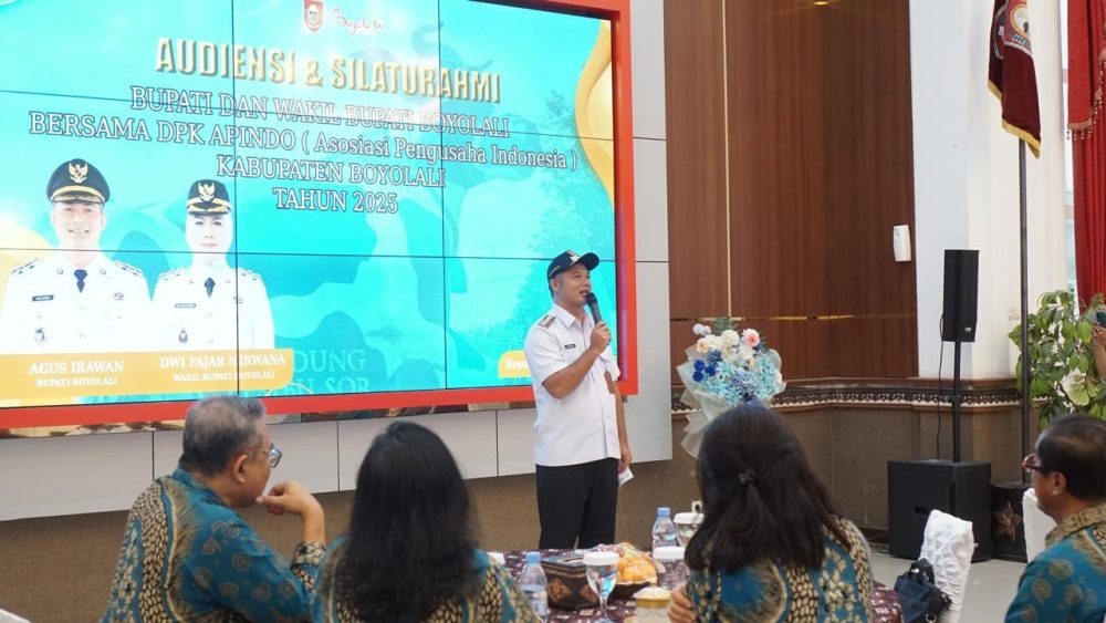 Boyolali APINDO Holds Courtesy Visit and Audience with Regent
