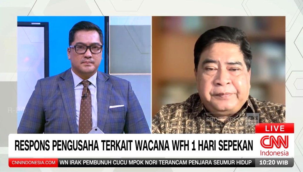 Respon Dunia Usaha Atas Penerapan WFH Satu Hari dalam Sepekan