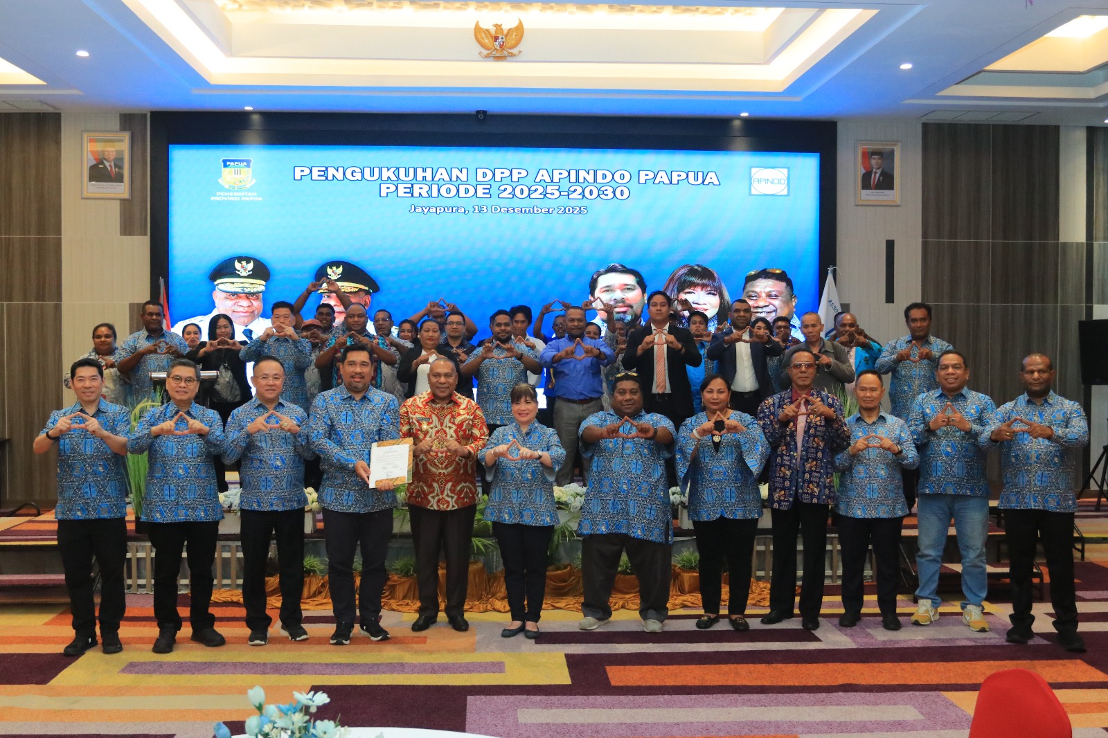 APINDO Papua Provincial Leadership for 2025–2030 Officially Inaugurated