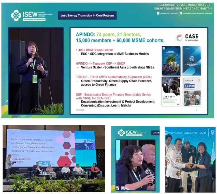 APINDO UMKM Memimpin Percakapan Transisi Energi di ISEW 2025 Samarinda