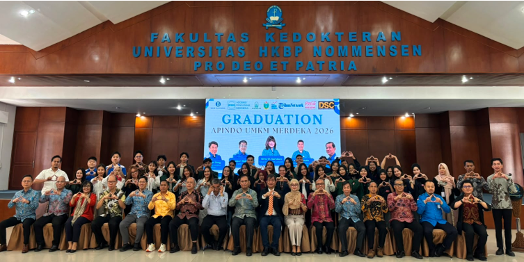 Graduation APINDO UMKM Merdeka Mandiri 2026 di DPP Sumatera Utara Apresiasi Peran Mahasiswa dalam Pengembangan UMKM