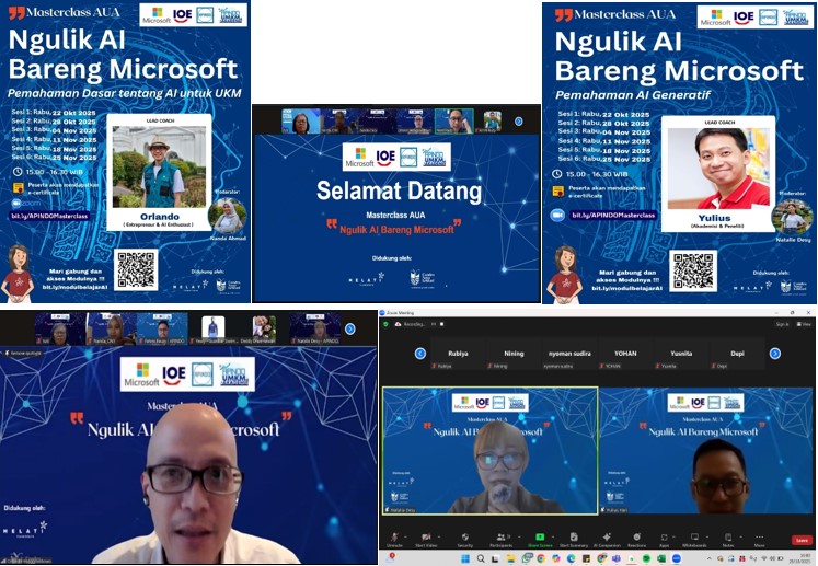 MELATI Nusantara – AUA Masterclass Ngulik AI Bareng Microsoft : Pemahaman Tentang AI