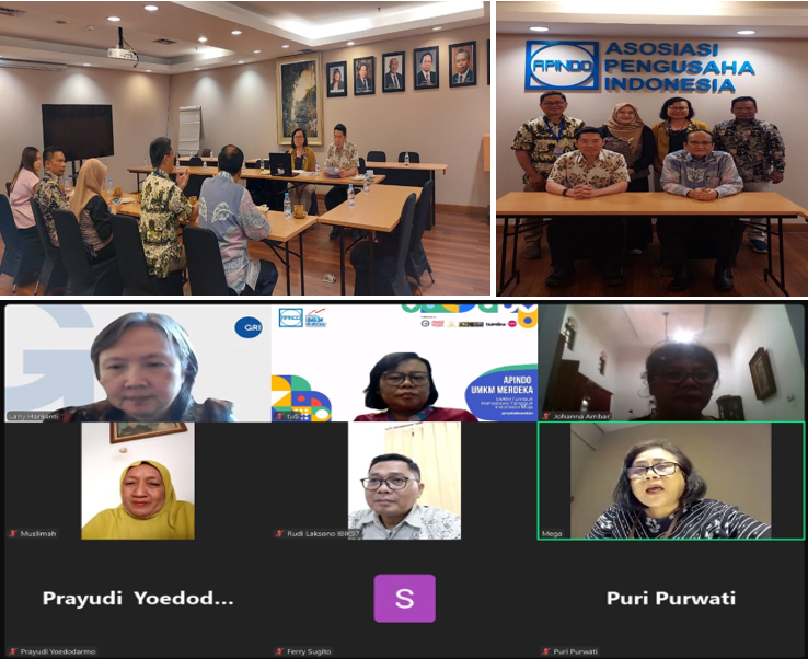AUDIENSI INSTITUT BISNIS & INFORMATIKA (IBI) KOSGORO1957 dengan APINDO UMKM